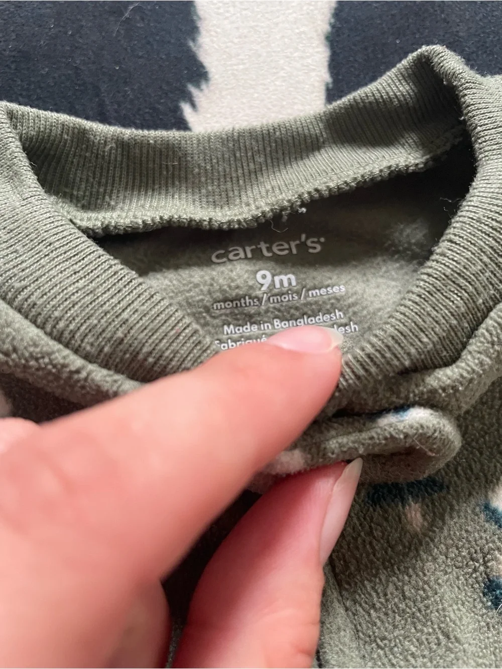 5/$20 Fleece Yeti Sleeper